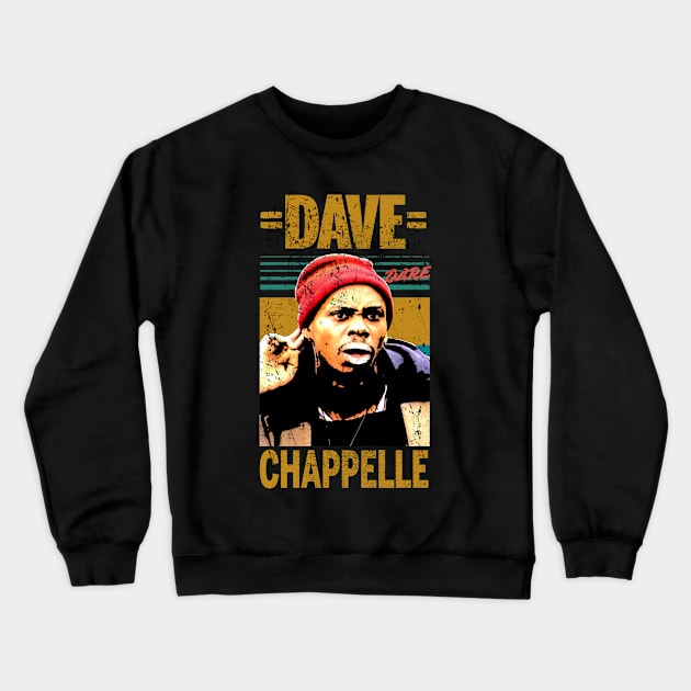 Vintage Dave Chappelle Crewneck Sweatshirt by danterjad